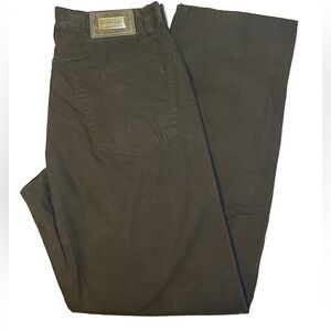 Hugo Boss Men’s Black Cotton Pants – Size 33/32